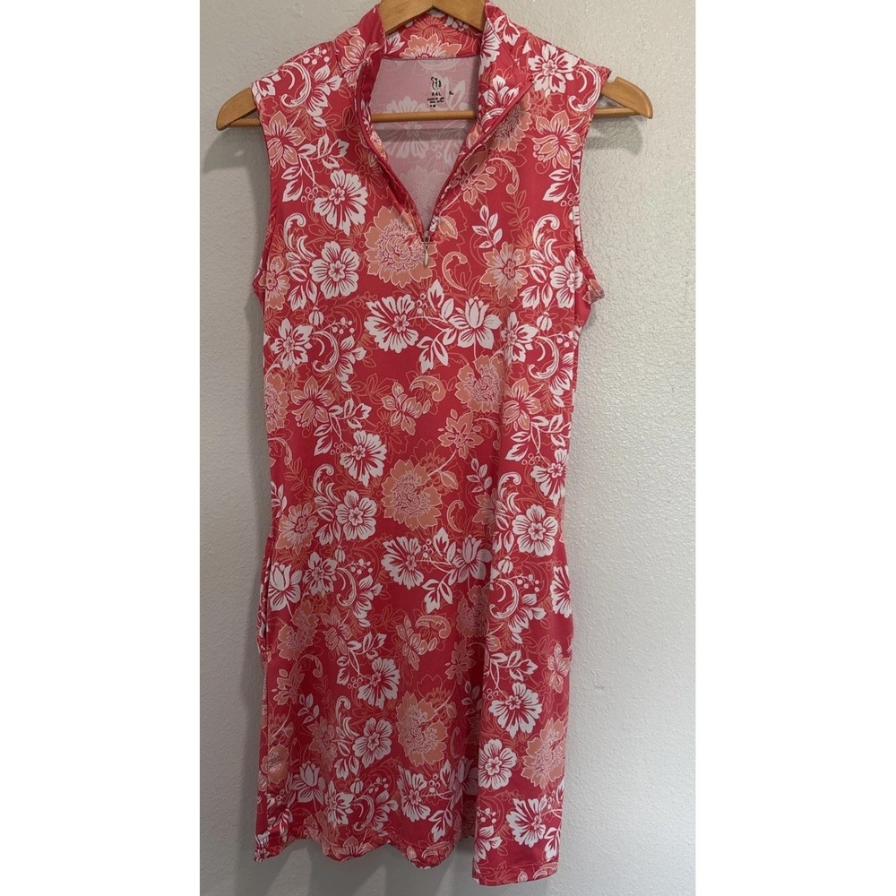 Emerald 18 Floral Golf Dress Womens S Sleeveless Lightweight Performance Stretch